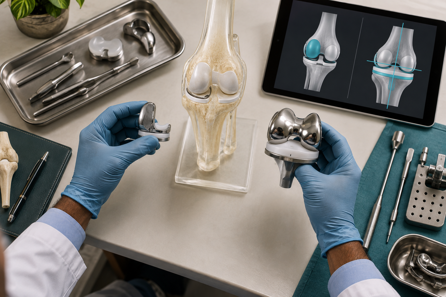 Partial or Total? How Robotic Knee Replacement Surgery Is Planned